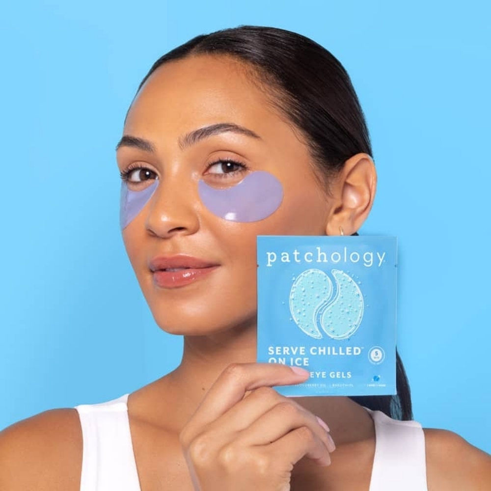 Patchology Chilled Eye Gels Bukuchiol & Peptides- Dark Circles Lines Wrinkles